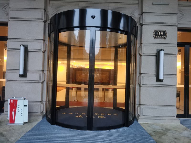 整圓弧形自動門